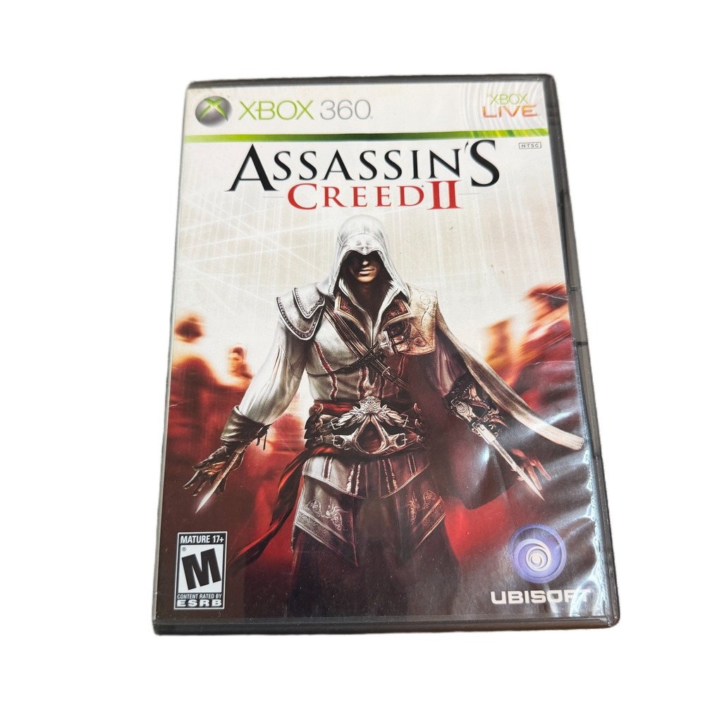 Assassins Creed II Microsoft Xbox 360 Platinum Hits Action Adv Ubisoft‎ 2009